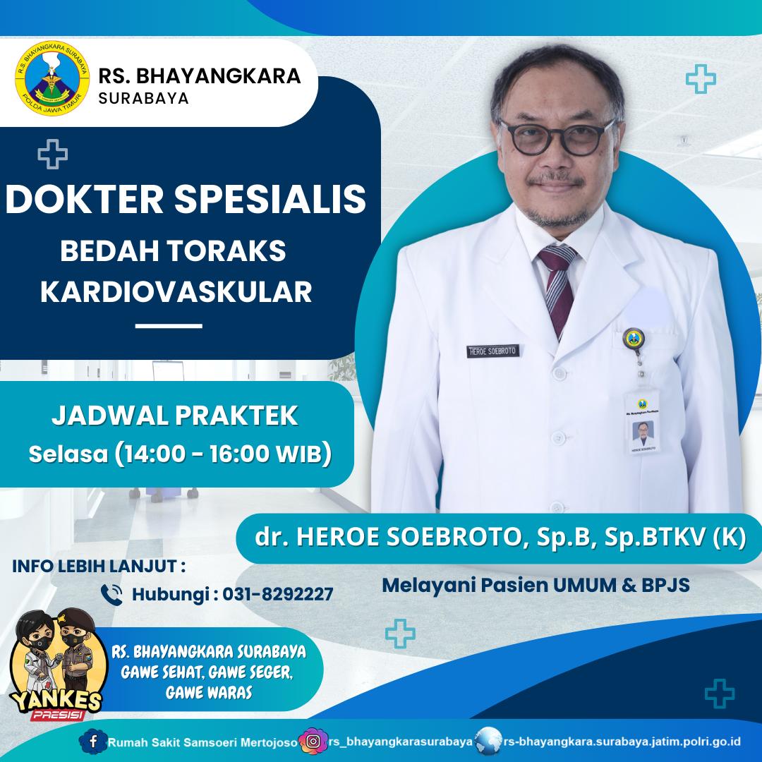 RS. Bhayangkara Surabaya | Dokter Spesialis Bedah Toraks Kardiovaskular ...