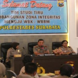 Studi Tiru Ke Polrstabes Surabaya