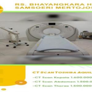 CT Scan Kepala, Abdomen dan Thorax