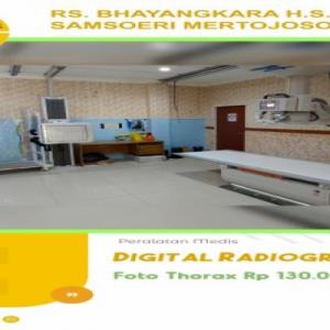 Digital Radiography Foto Thorax